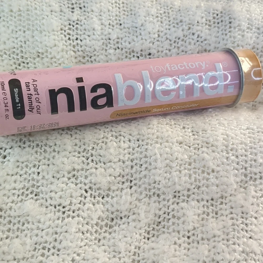toyfactory Niablend Serum Concealer in T1(Tan), 10ml/0.34fl oz